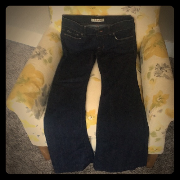 J Brand size 28 Lovestory Ink Flare Jeans So CUTE - Picture 2 of 7